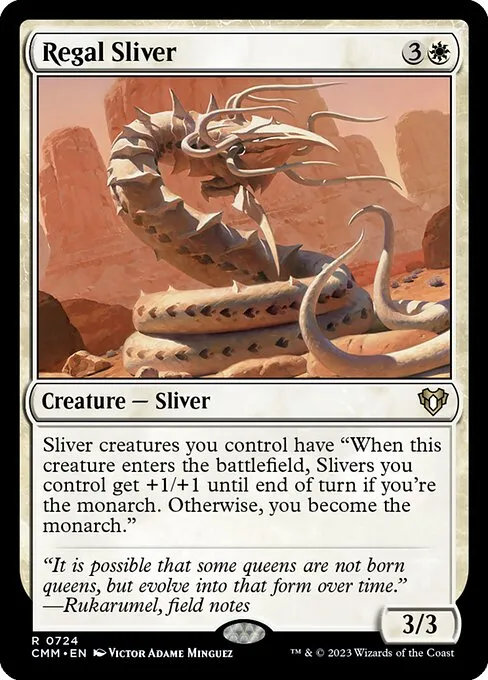 Regal Sliver — Commander Masters