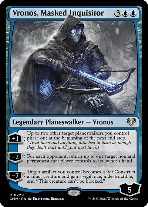 Vronos, Masked Inquisitor — Commander Masters