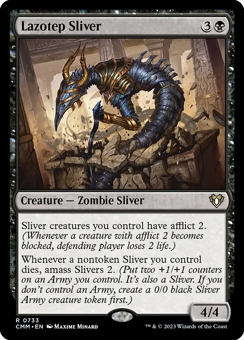 Lazotep Sliver — Commander Masters