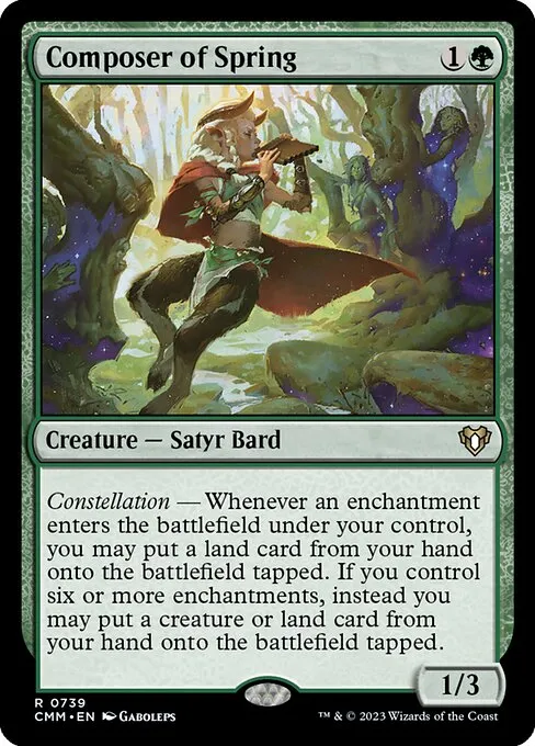 Composer of Spring — Commander Masters
