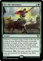 For the Ancestors — Commander Masters