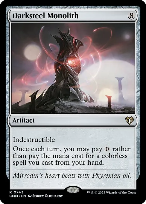 Darksteel Monolith — Commander Masters