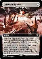 Desecrate Reality — Commander Masters