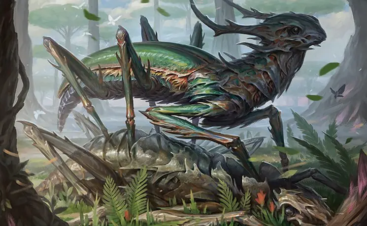 Art detail — Skittering Cicada