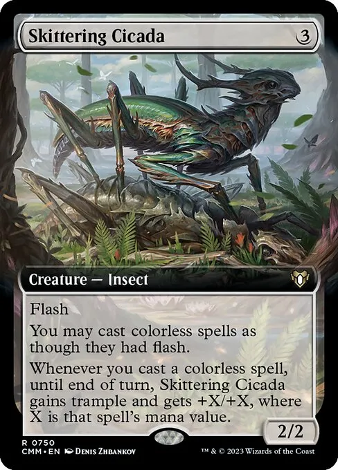 Skittering Cicada — Commander Masters