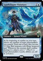 Sparkshaper Visionary — Commander Masters