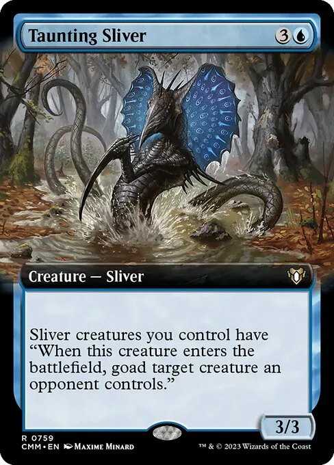 Taunting Sliver — Commander Masters