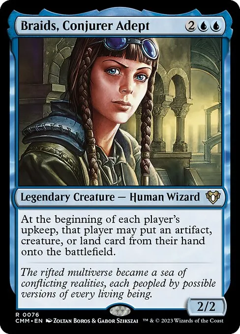 Braids, Conjurer Adept — Commander Masters