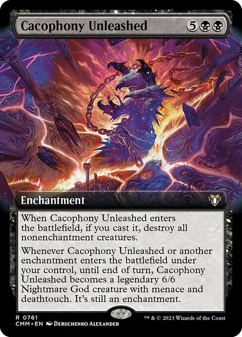 Cacophony Unleashed — Commander Masters