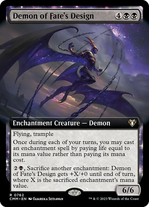 Demon of Fate's Design — Commander Masters