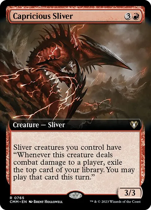 Capricious Sliver — Commander Masters