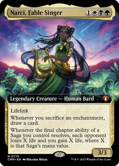 Narci, Fable Singer — Commander Masters