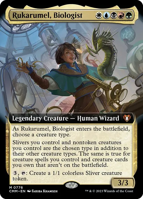 Rukarumel, Biologist — Commander Masters