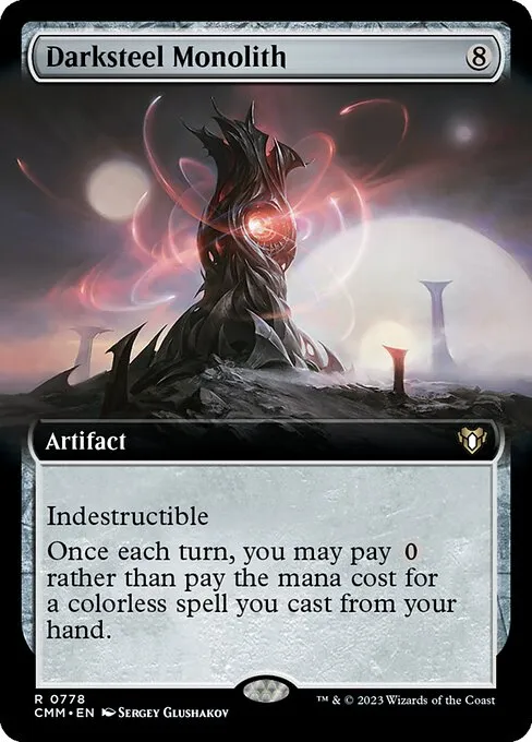 Darksteel Monolith — Commander Masters
