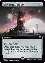 Darksteel Monolith — Commander Masters