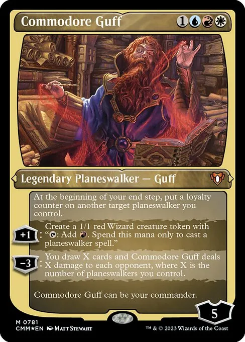 Commodore Guff — Commander Masters