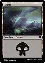 Swamp — Commander Masters