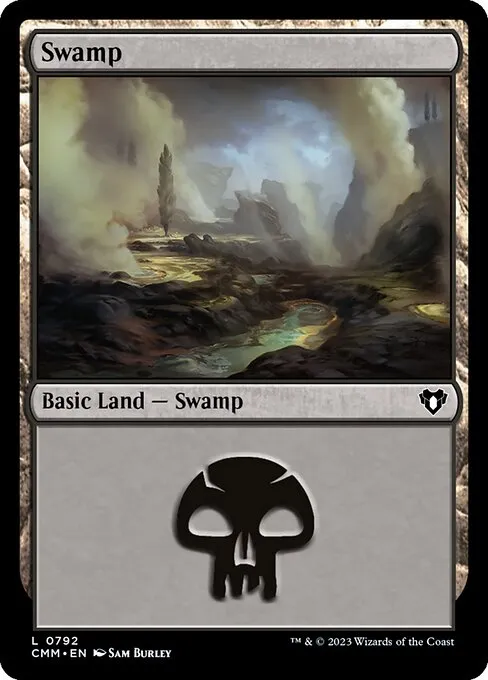 Swamp — Commander Masters