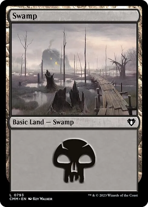 Swamp — Commander Masters