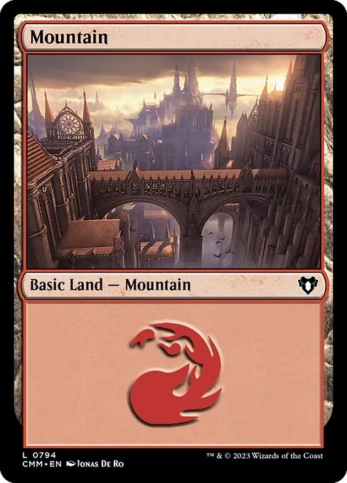 Mountain — Commander Masters