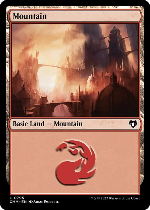 Mountain — Commander Masters