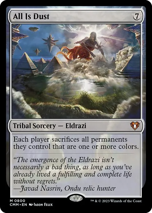 All Is Dust — Commander Masters
