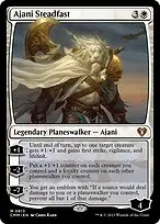 Ajani Steadfast — Commander Masters