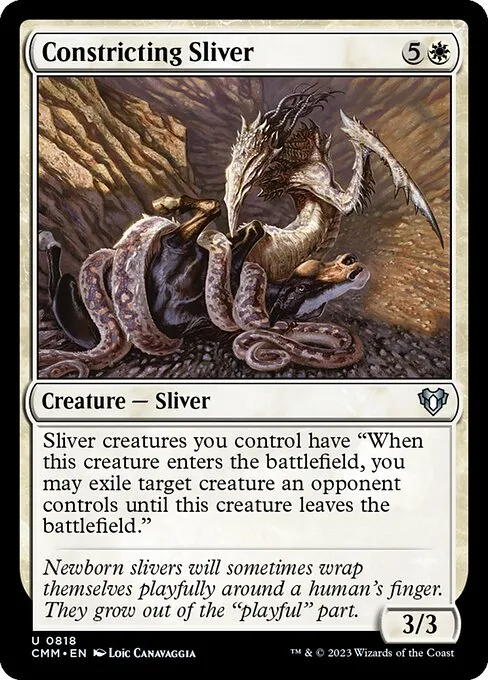 Constricting Sliver — Commander Masters
