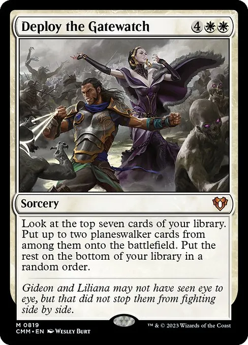 Deploy the Gatewatch — Commander Masters