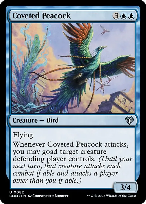 Coveted Peacock — Commander Masters