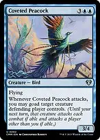 Coveted Peacock — Commander Masters