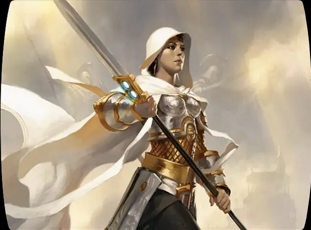 Art detail — Elspeth, Sun's Champion