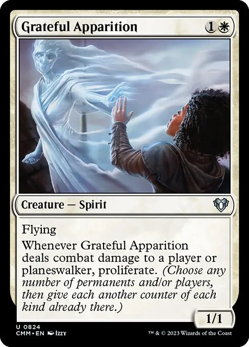 Grateful Apparition — Commander Masters