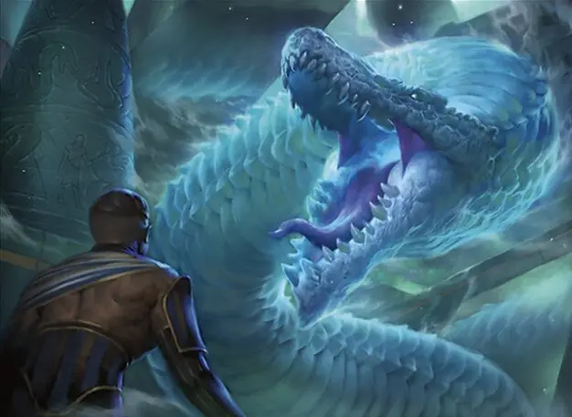 Art detail — Cryptic Serpent
