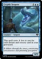 Cryptic Serpent — Commander Masters