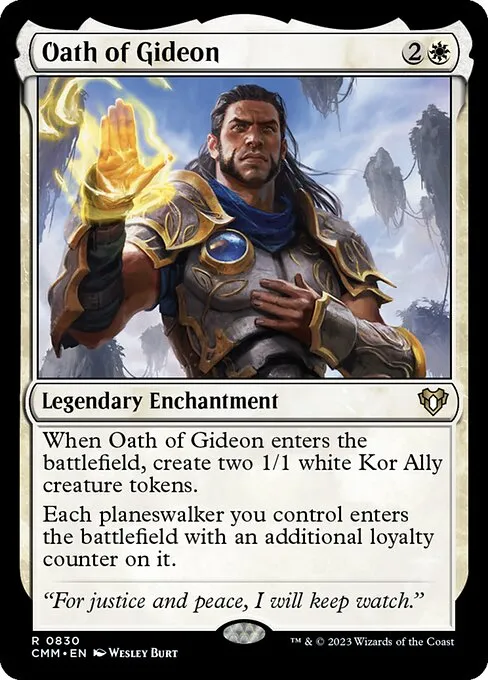 Oath of Gideon — Commander Masters