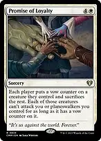 Promise of Loyalty — Commander Masters