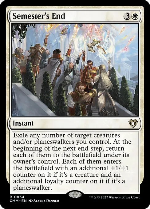 Semester's End — Commander Masters