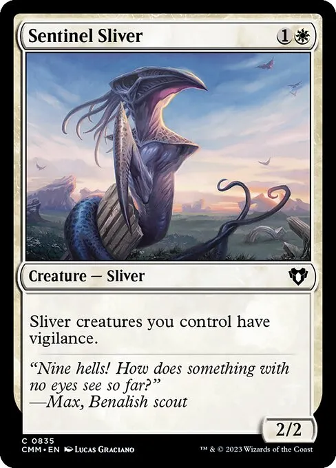 Sentinel Sliver — Commander Masters