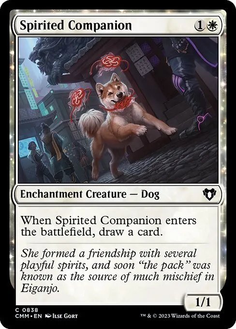 Spirited Companion — Commander Masters