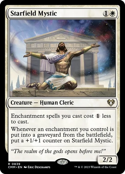 Starfield Mystic — Commander Masters