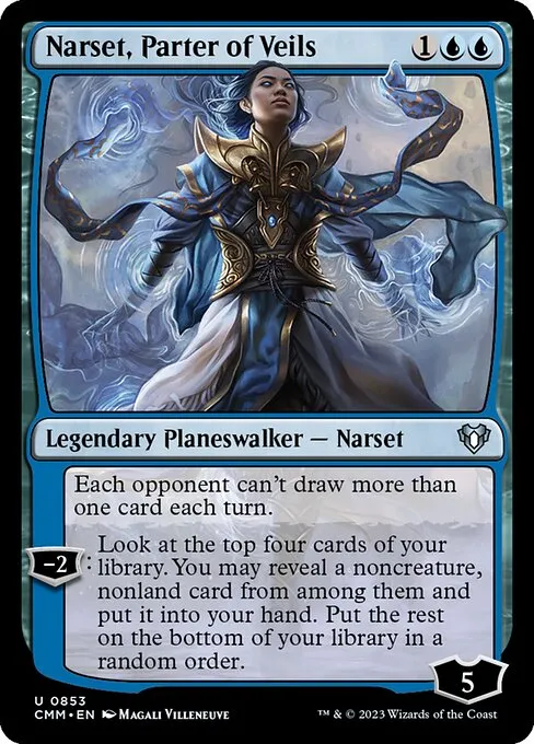 Narset, Parter of Veils — Commander Masters