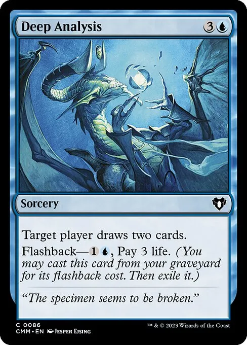 Deep Analysis — Commander Masters