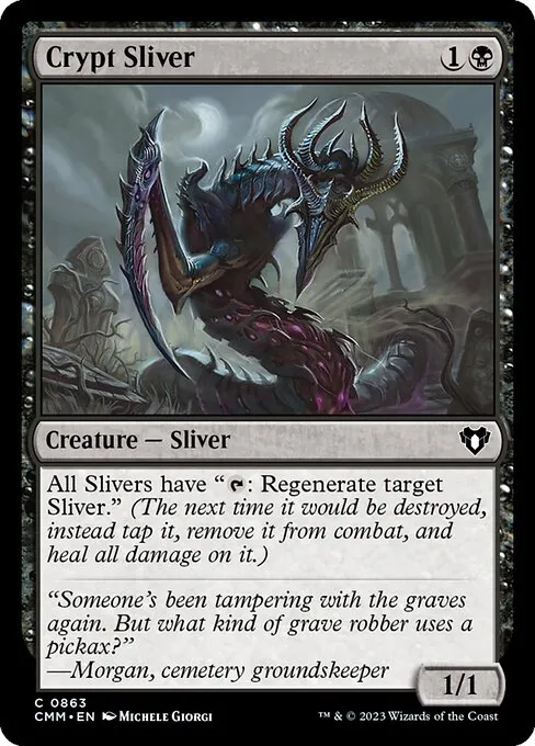 Crypt Sliver — Commander Masters