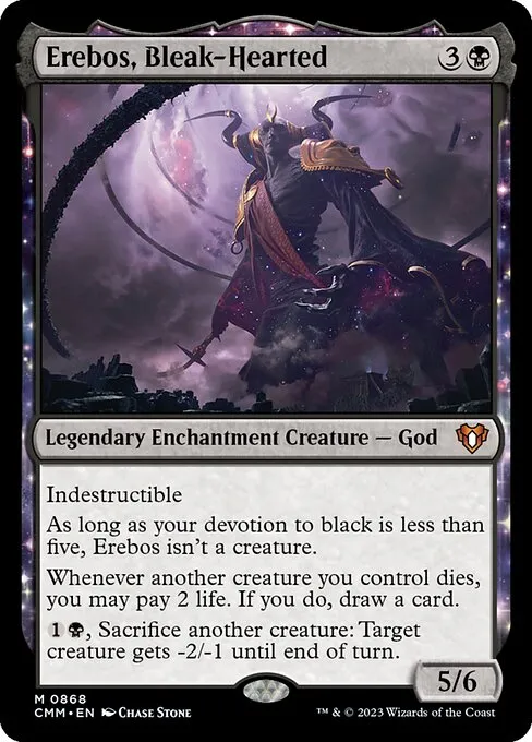 Erebos, Bleak-Hearted — Commander Masters