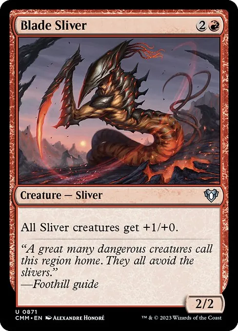 Blade Sliver — Commander Masters
