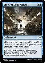 Efficient Construction — Commander Masters