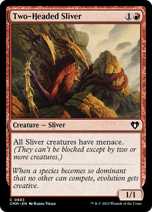 Two-Headed Sliver — Commander Masters