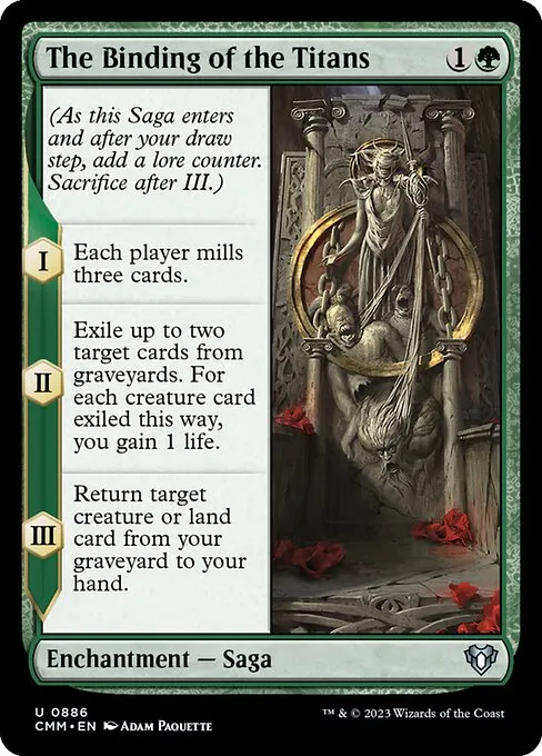 The Binding of the Titans — Commander Masters