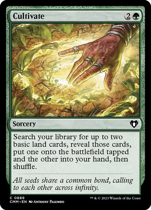Cultivate — Commander Masters